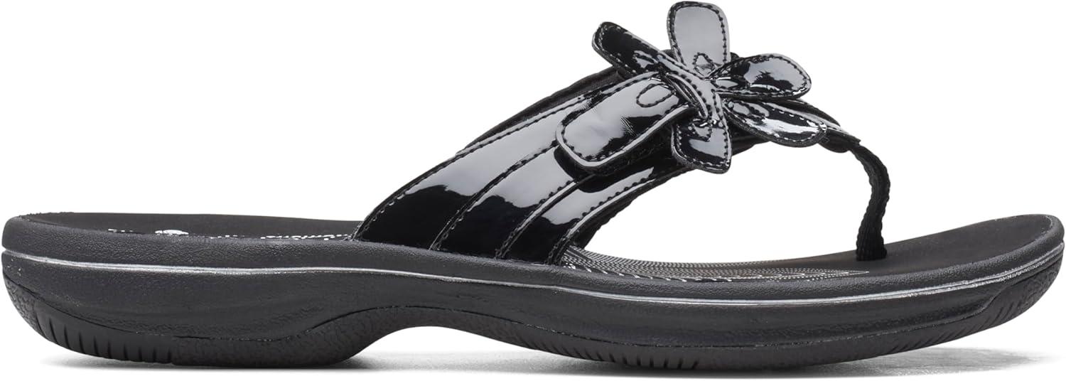 imageClarks unisexadult BrinkleyflorahBlack Patent