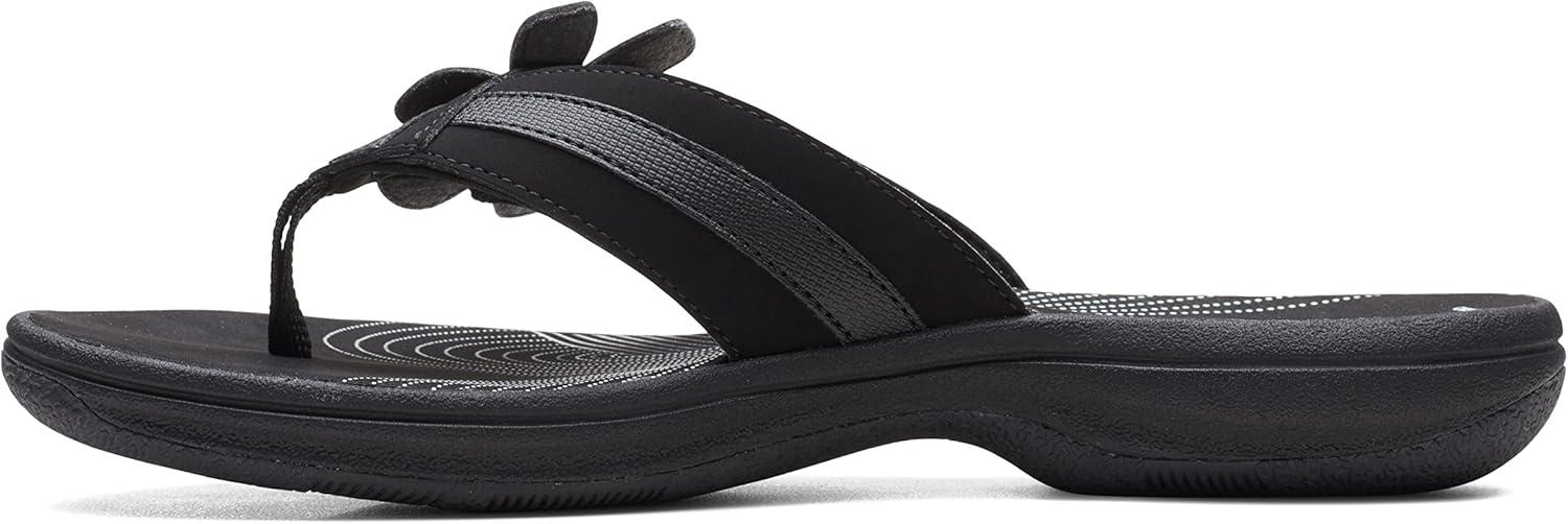 imageClarks unisexadult BrinkleyflorahBlack Synthetic