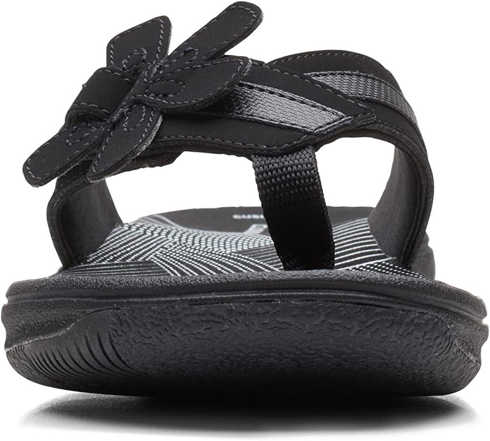 imageClarks unisexadult BrinkleyflorahBlack Synthetic