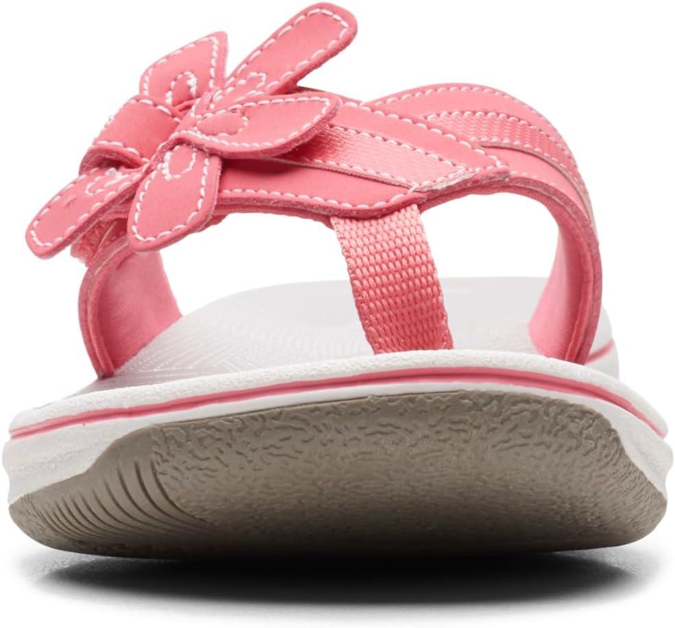 imageClarks unisexadult BrinkleyflorahBright Coral Synthetic