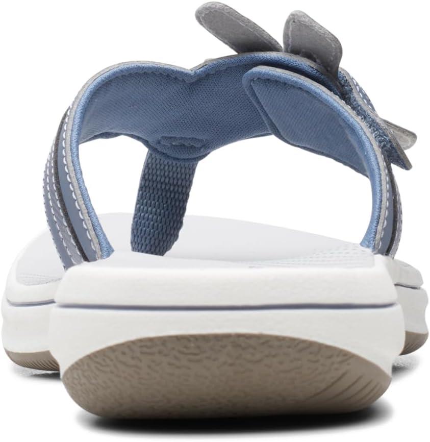 imageClarks unisexadult BrinkleyflorahDenim Blue Synthetic