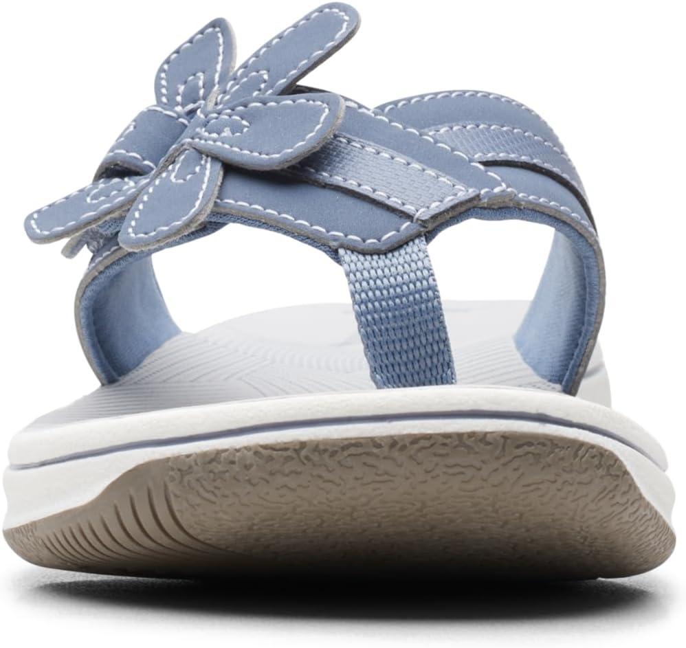 imageClarks unisexadult BrinkleyflorahDenim Blue Synthetic