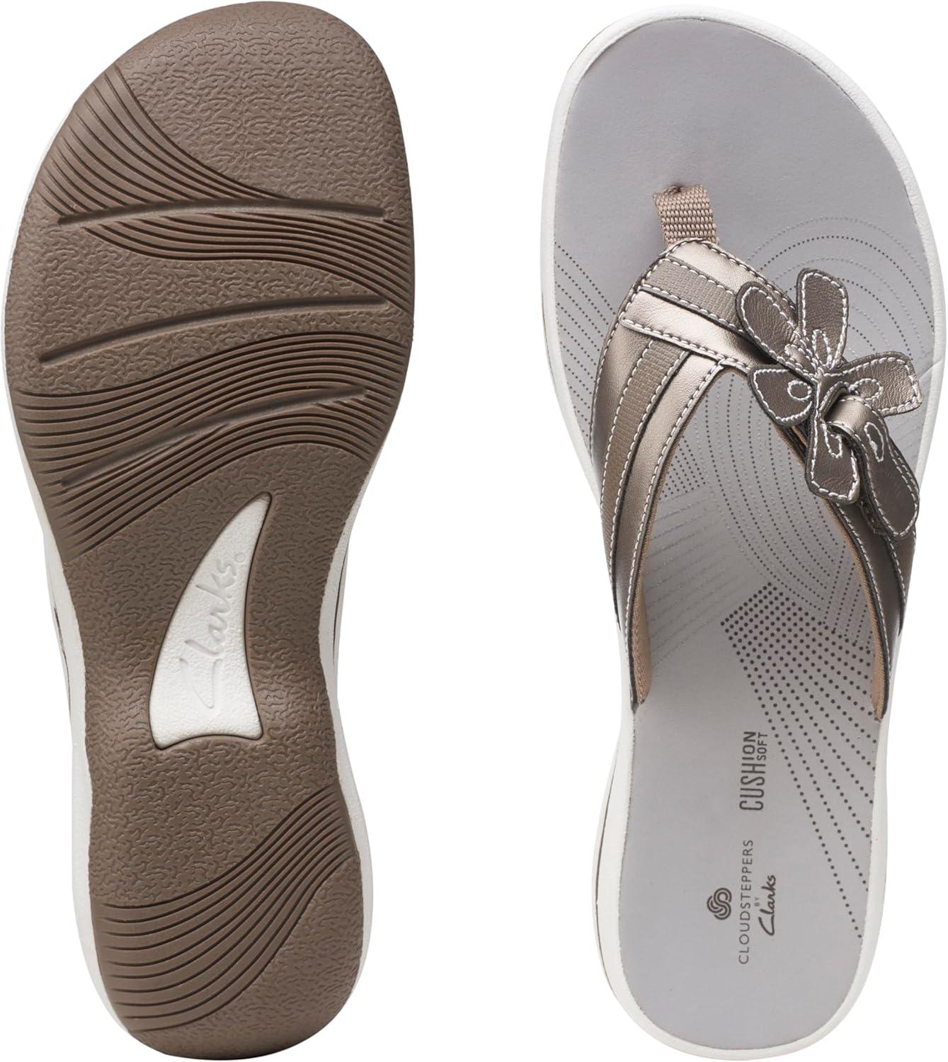 imageClarks unisexadult BrinkleyflorahPewter