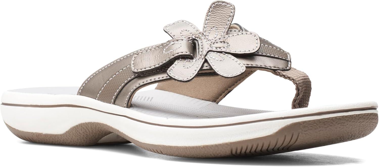 imageClarks unisexadult BrinkleyflorahPewter
