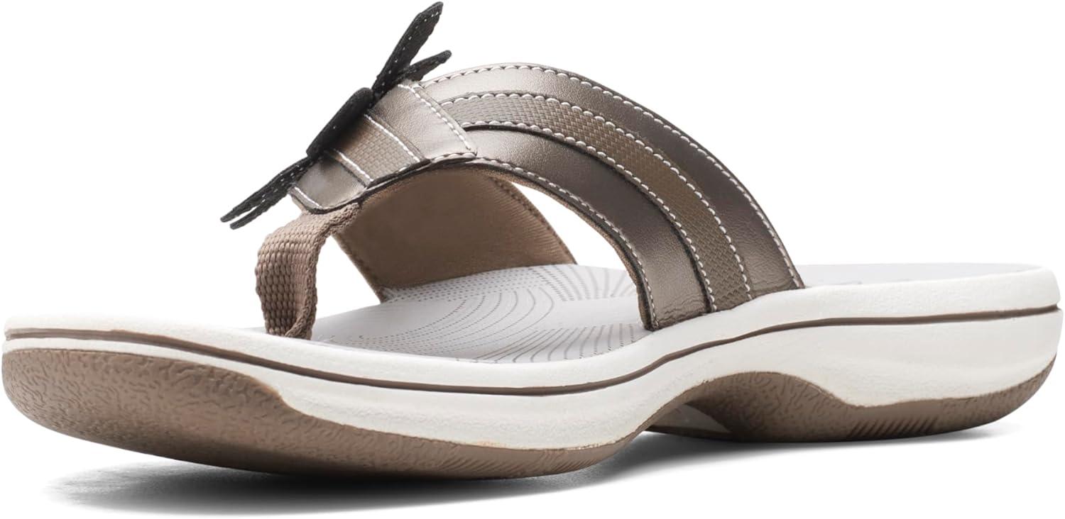 imageClarks unisexadult BrinkleyflorahPewter