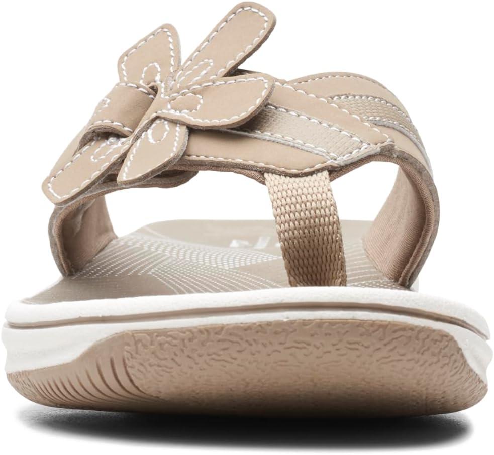 imageClarks unisexadult BrinkleyflorahTaupe Synthetic