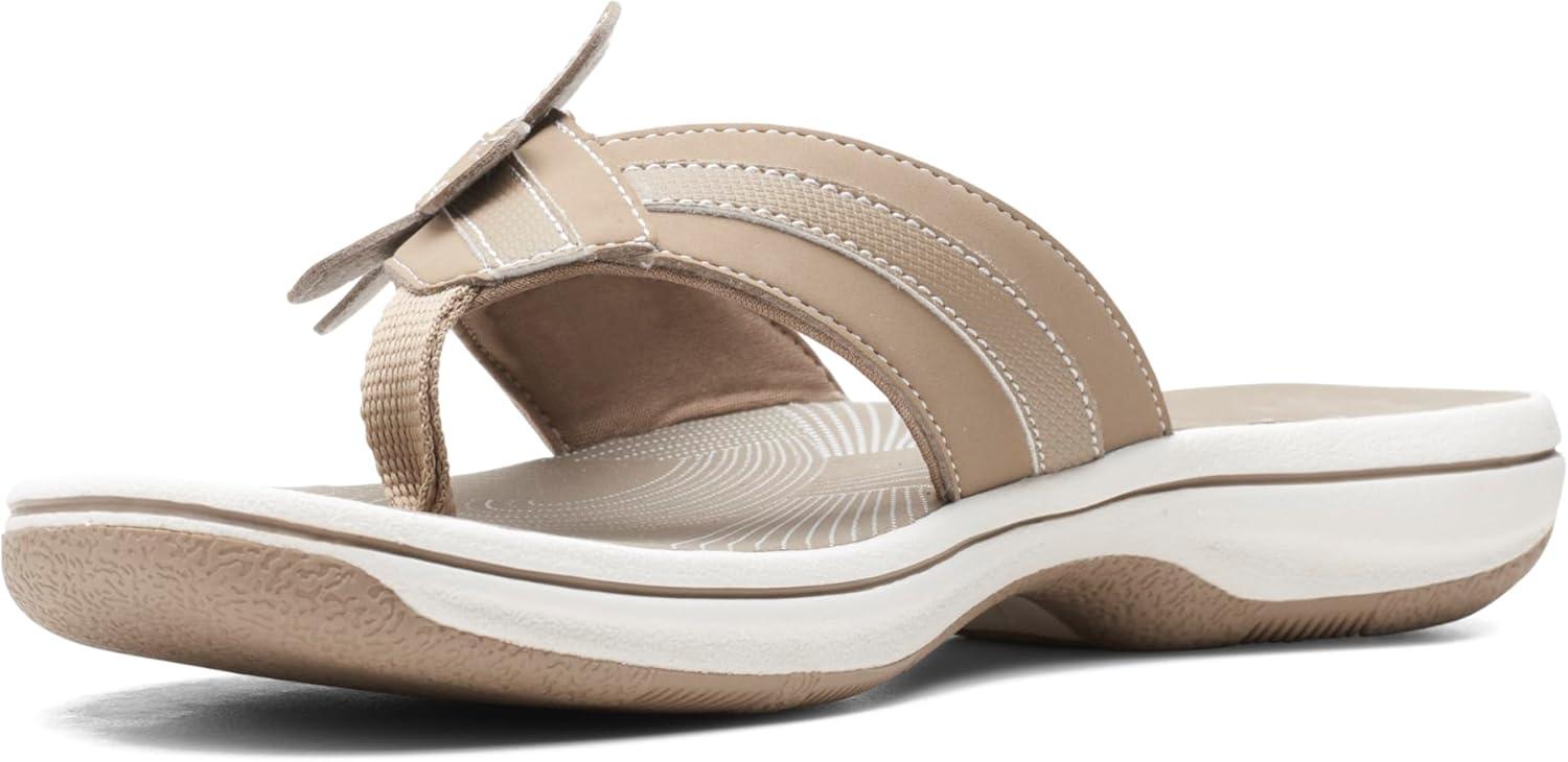 imageClarks unisexadult BrinkleyflorahTaupe Synthetic