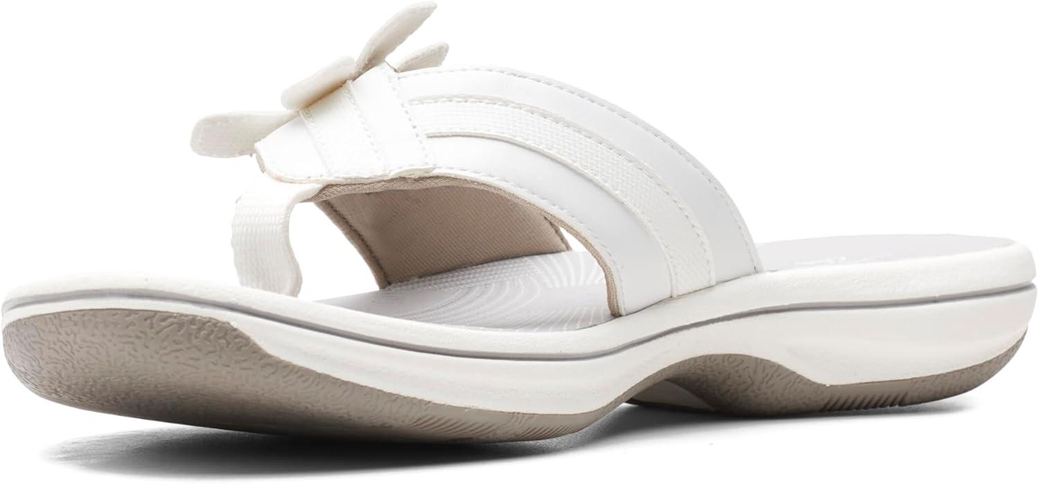 imageClarks unisexadult BrinkleyflorahWhite
