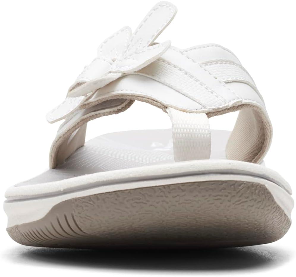 imageClarks unisexadult BrinkleyflorahWhite