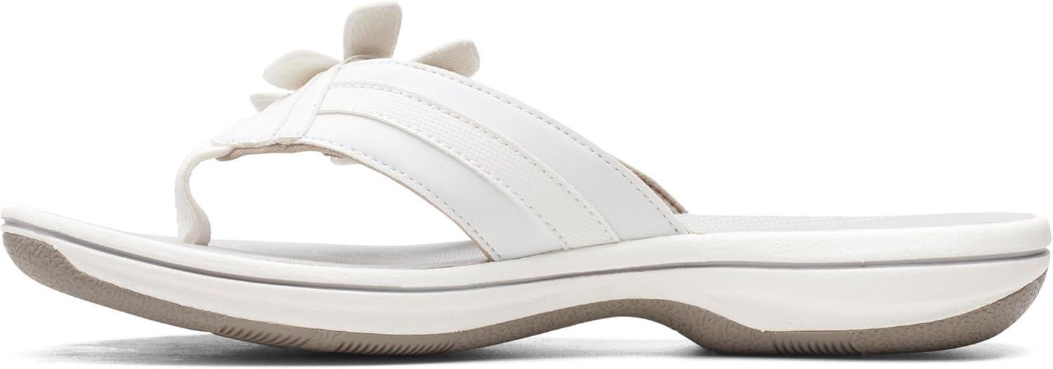 imageClarks unisexadult BrinkleyflorahWhite