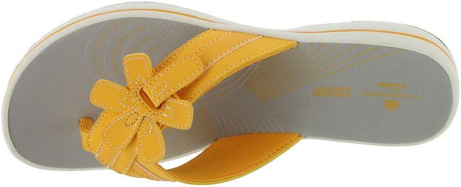 imageClarks unisexadult BrinkleyflorahYellow