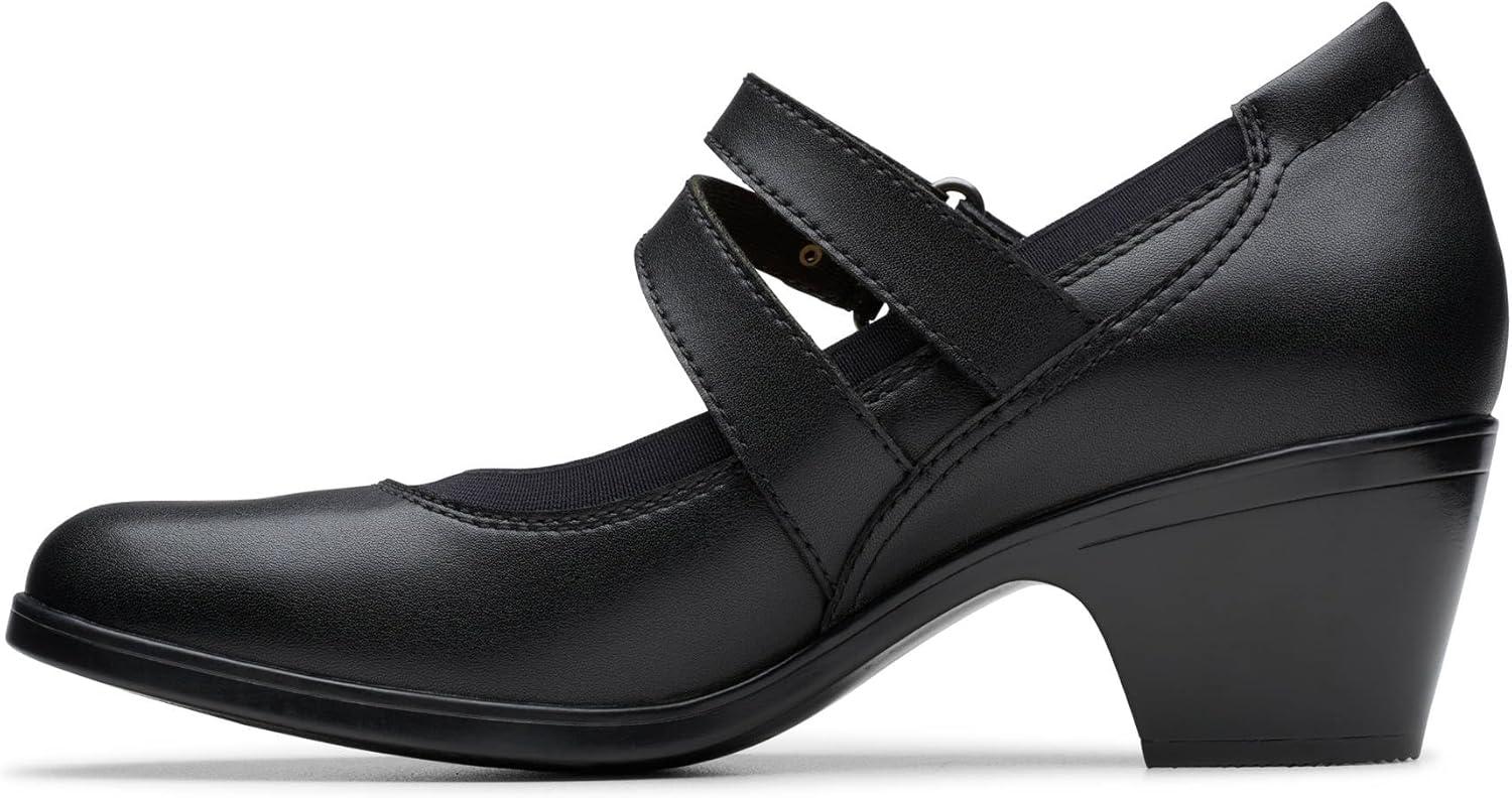 imageClarks Womens Emily 2 JannaBlack Leather