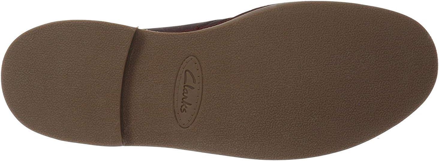 imageClarks Mens Bushacre 2 Chukka BootWine Skin Eggplant