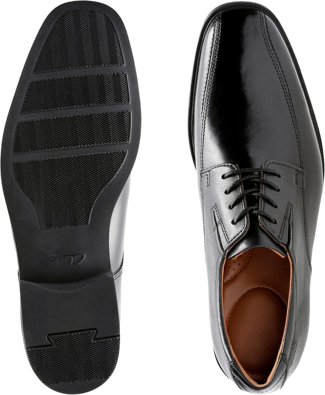 imageClarks Mens Derby LaceupBlack Black Leather