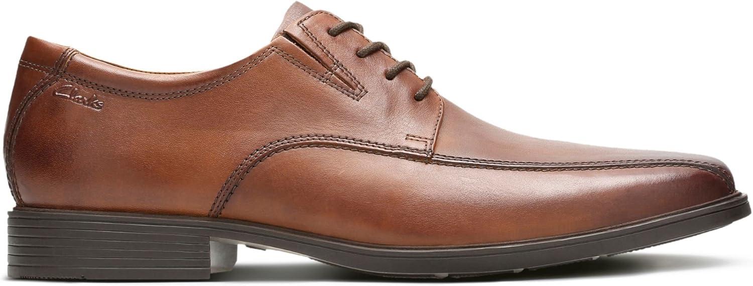 imageClarks Mens Derby LaceupDark Brown Lea