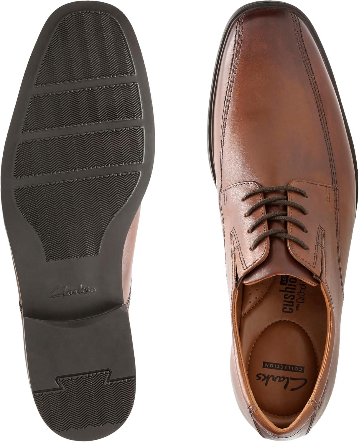 imageClarks Mens Derby LaceupDark Tan Lea