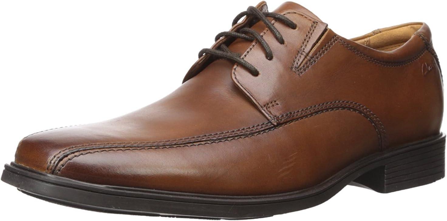 imageClarks Mens Derby LaceupDark Tan Leather