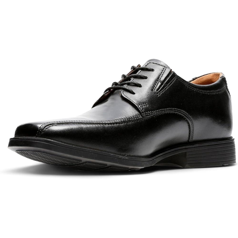 imageClarks Mens Derby LaceupBlack Black Leather