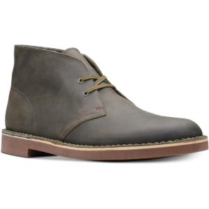 Clarks Men’s Bushacre 2 Chukka Boot(Olive)