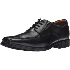 Clarks Mens Derby Lace-up(Black (Black Leather -))