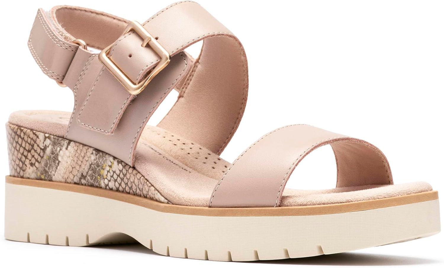 imageClarks Womens Diaz RoseSand Combi Leather