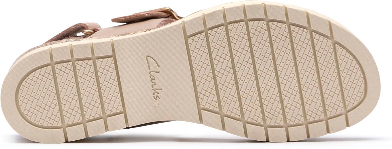 imageClarks Womens Diaz RoseSand Combi Leather