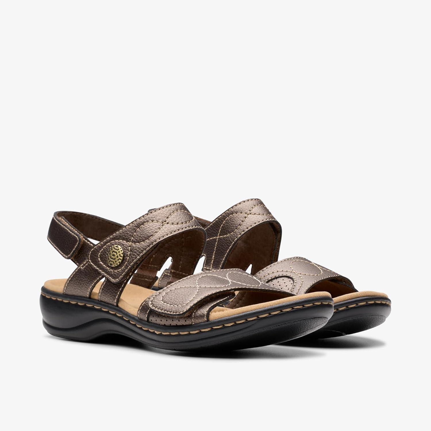 imageClarks Womens Leisa MeadowBronze Metallic