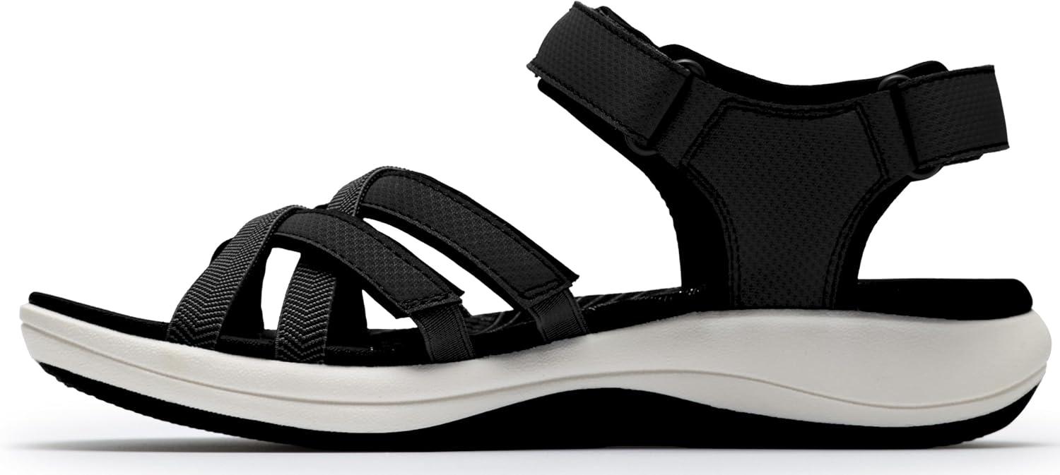 imageClarks womens Mira ShoreBlack Synthetic