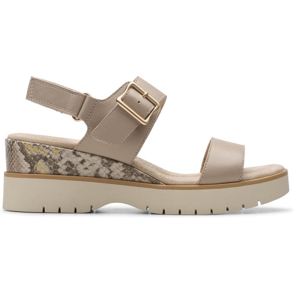 imageClarks Womens Diaz RoseSand Combi Leather