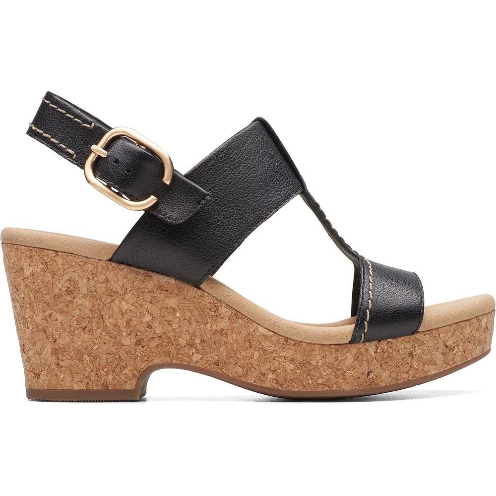 imageClarks Womens Giselle StyleBlack Leather