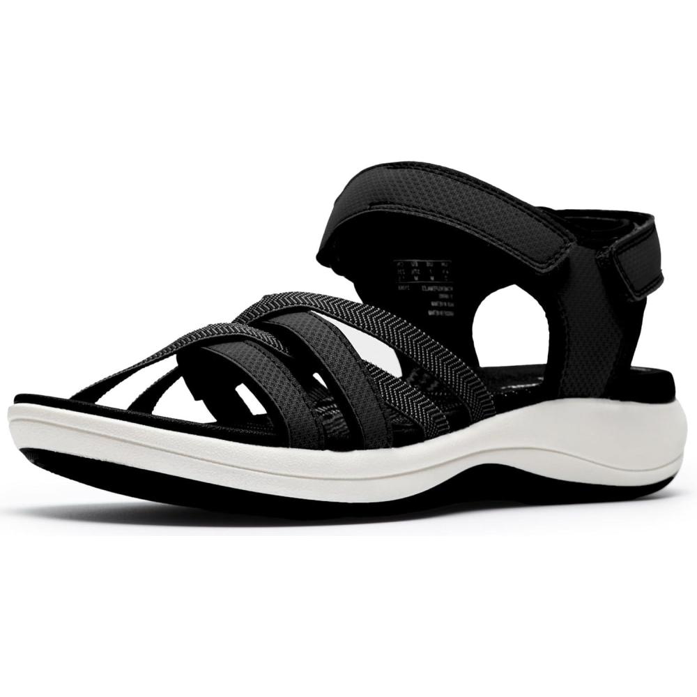 imageClarks womens Mira ShoreBlack Synthetic