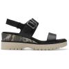 Black Combi Leather