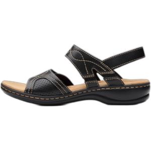 Clarks Women’s Leisa Meadow(Black Leather)