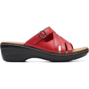 Clarks Women’s Merliah Holly(Red Leather)
