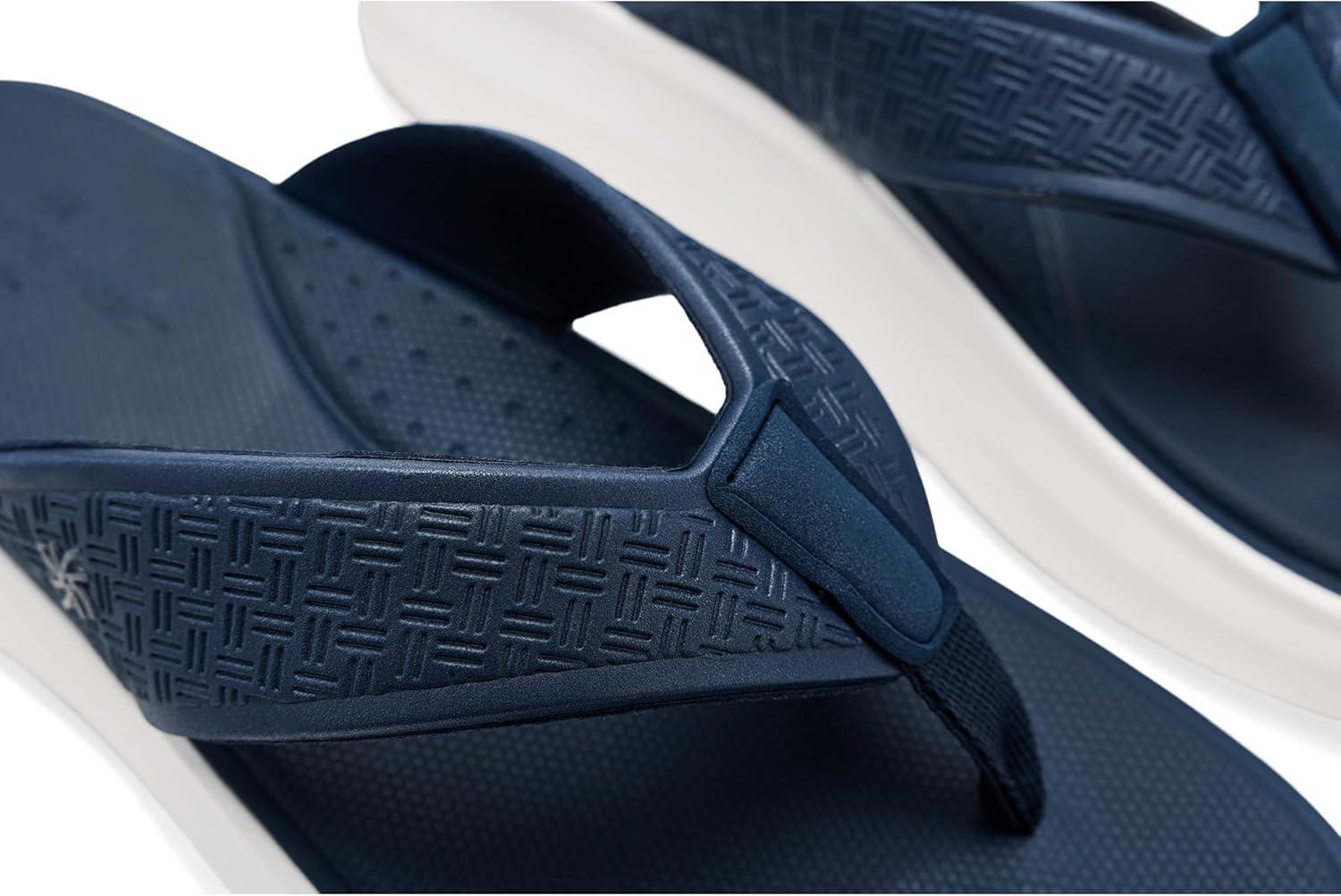 imageClarks Womens Athleisure FlipFlopNavy Synthetic