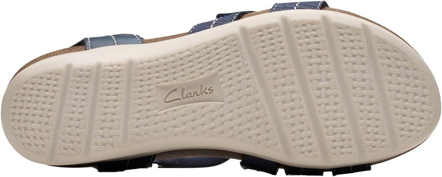 imageClarks Womens Calenne ClaraNavy Combi