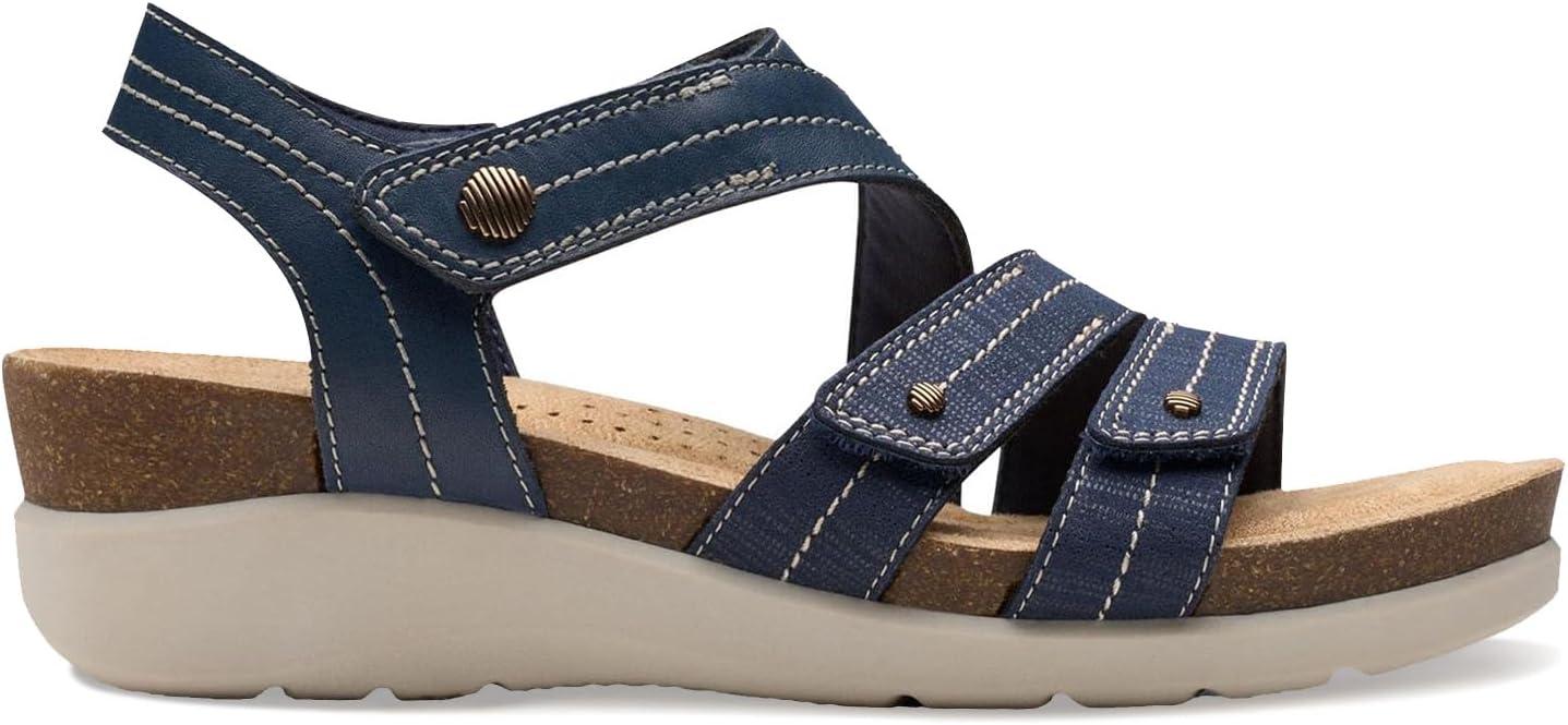 imageClarks Womens Calenne ClaraNavy Combi