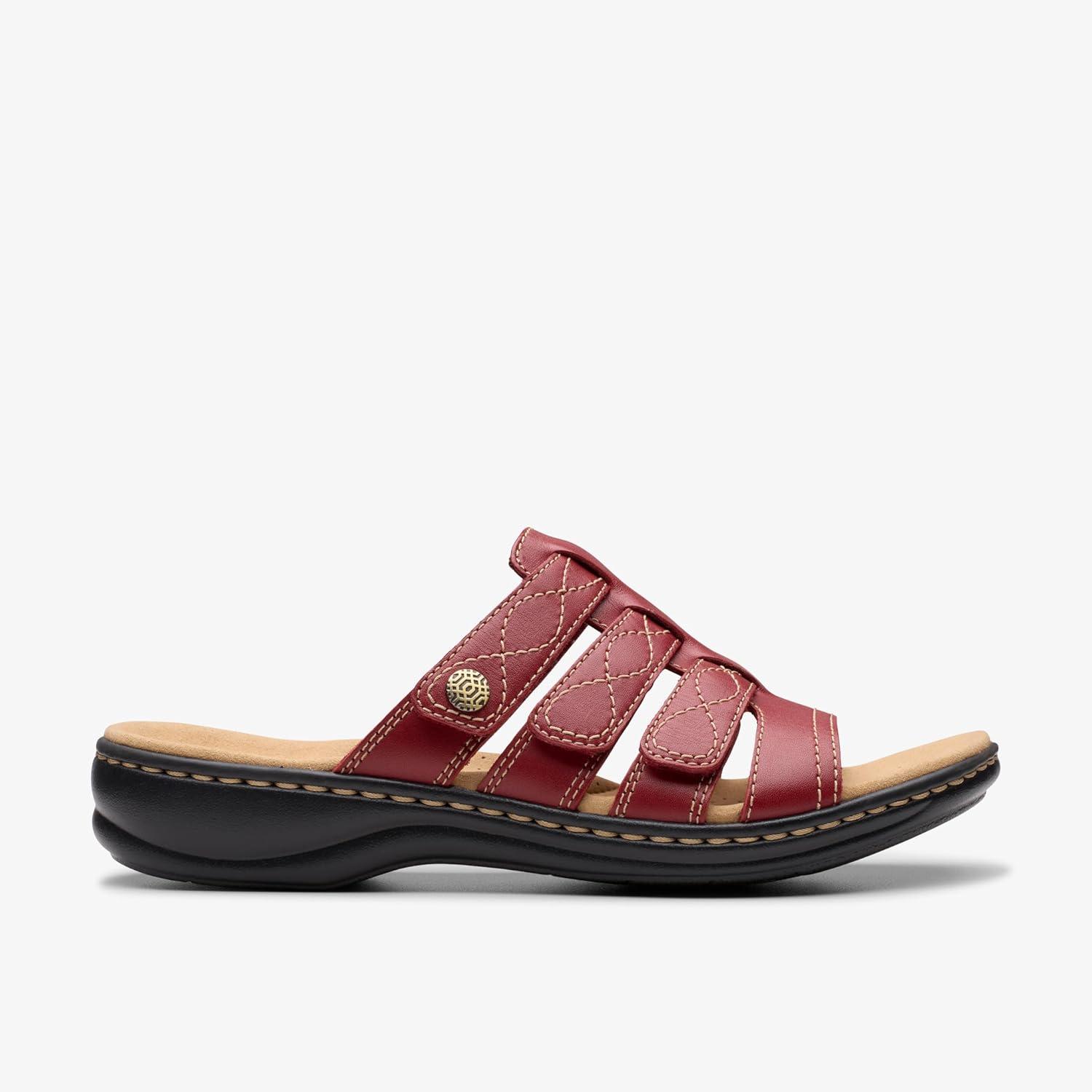 imageClarks Womens Leisa AmandaRed Leather