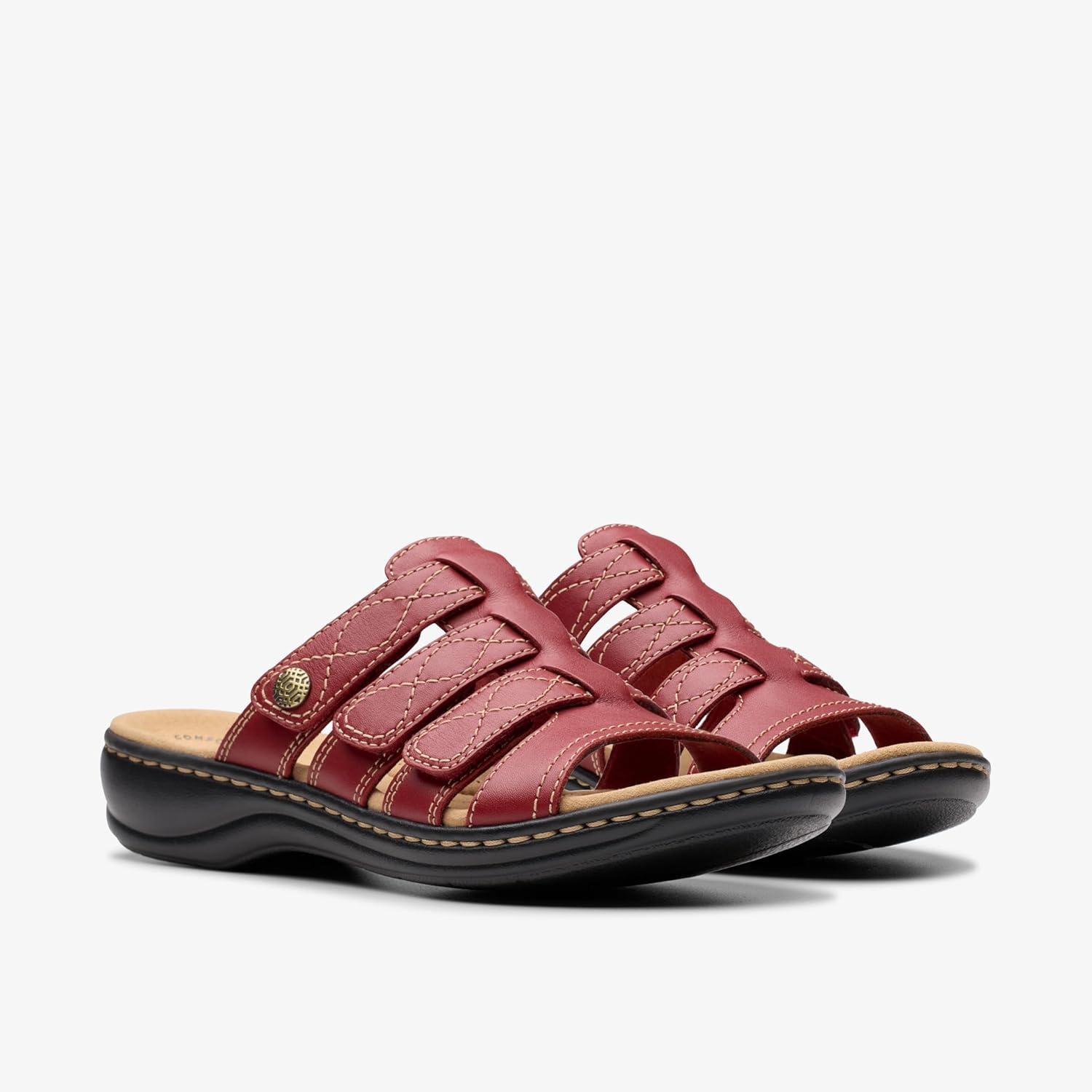 imageClarks Womens Leisa AmandaRed Leather