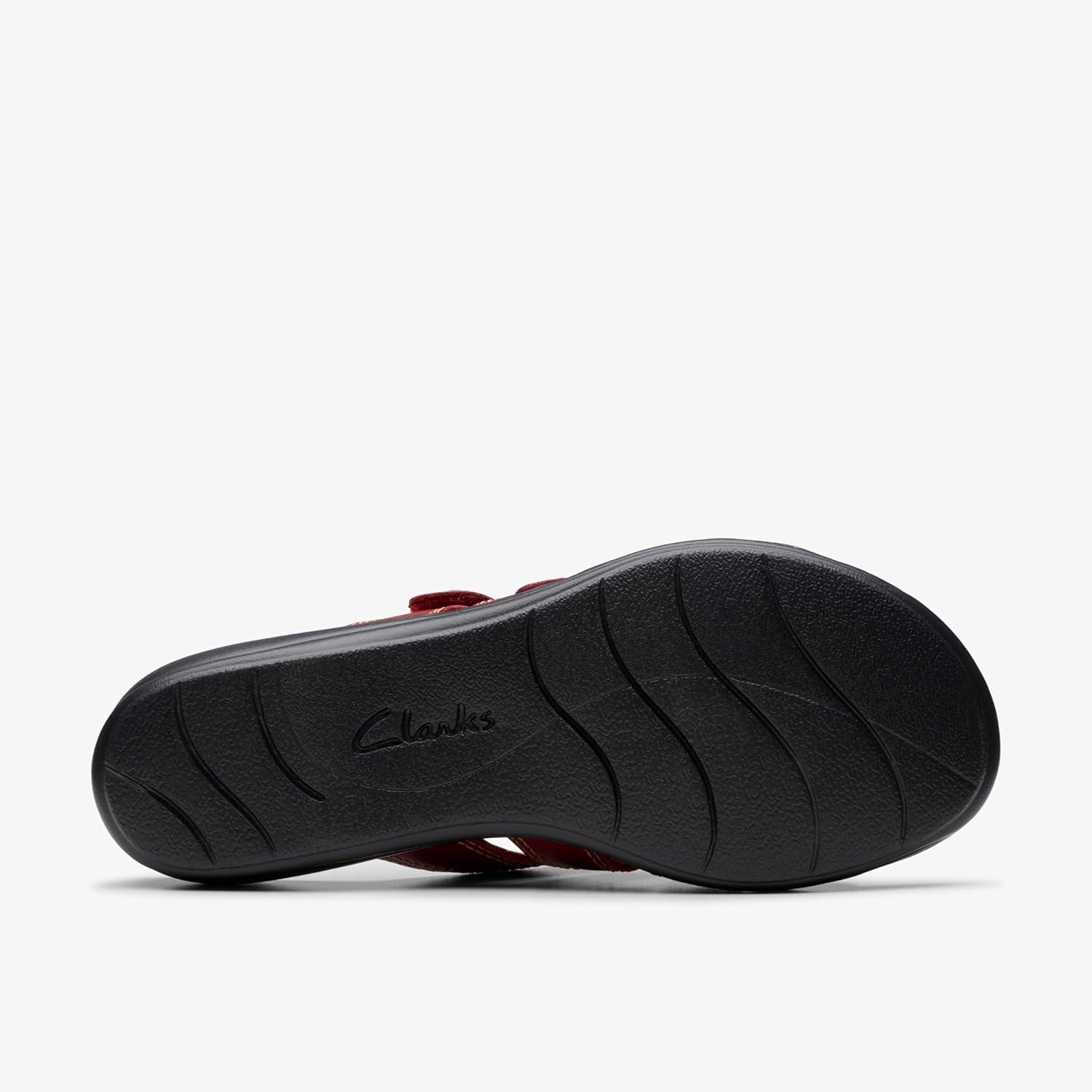 imageClarks Womens Leisa AmandaRed Leather