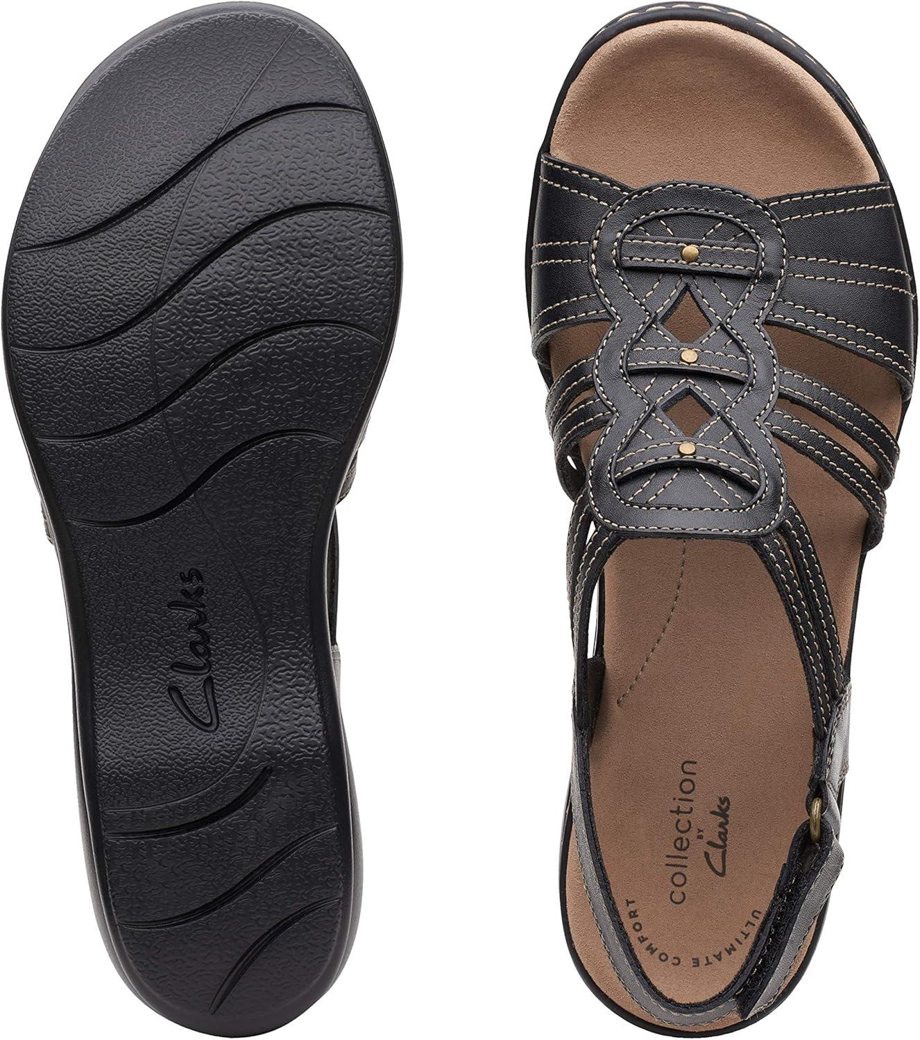 imageClarks Womens Leisa JannaBlack Leather