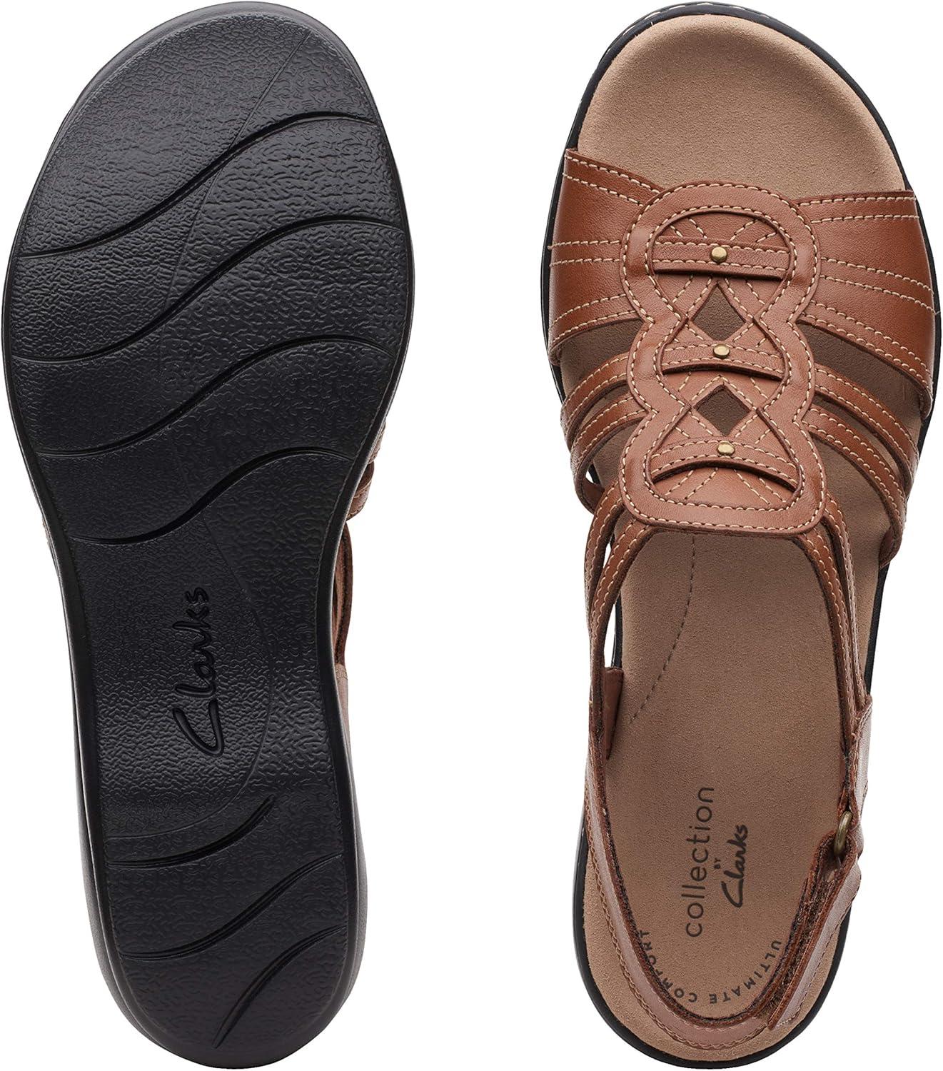 imageClarks Womens Leisa JannaTan Leather
