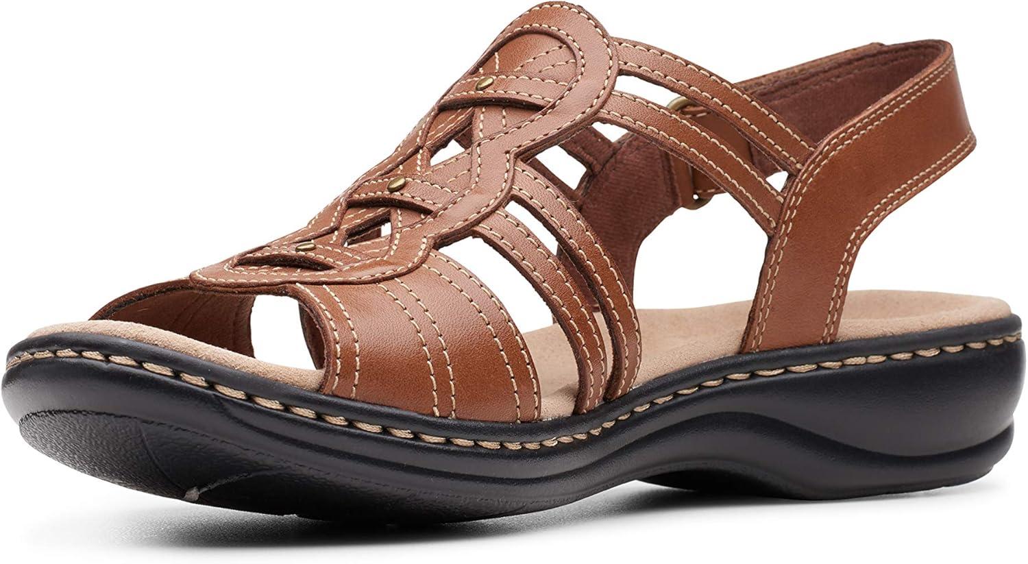 imageClarks Womens Leisa JannaTan Leather