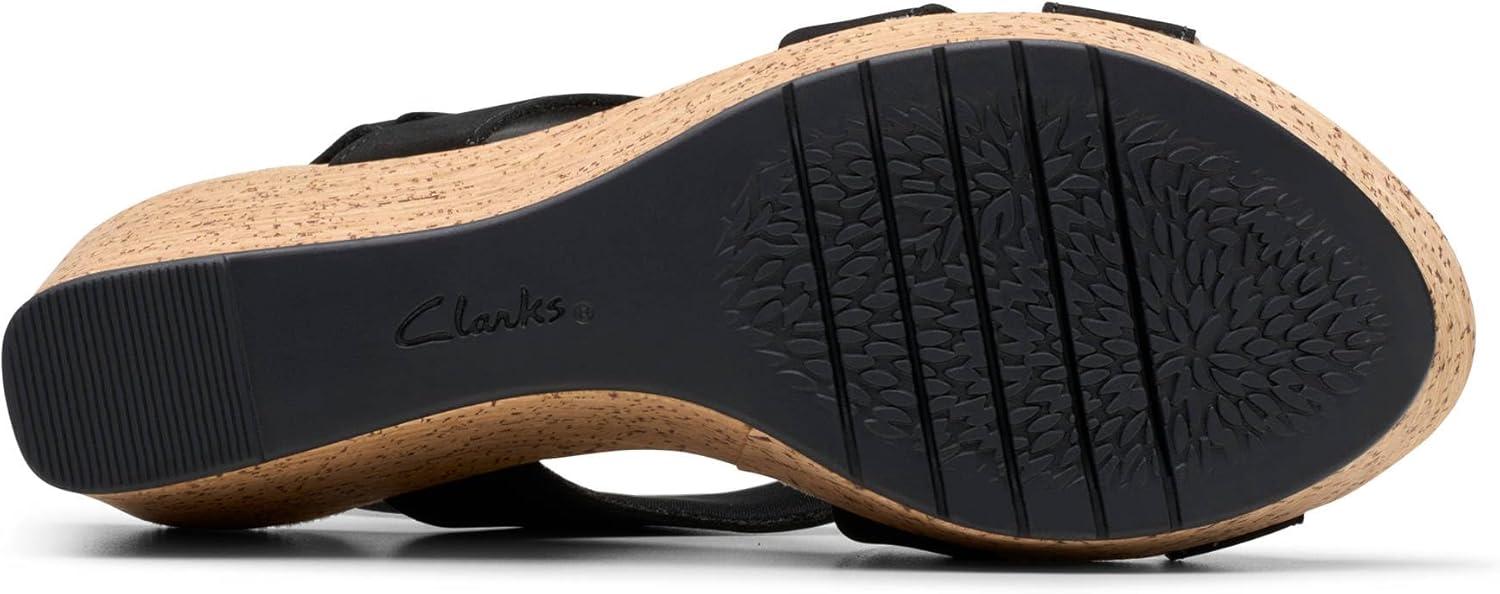 imageClarks Womens Rose StyleBlack Nubuck