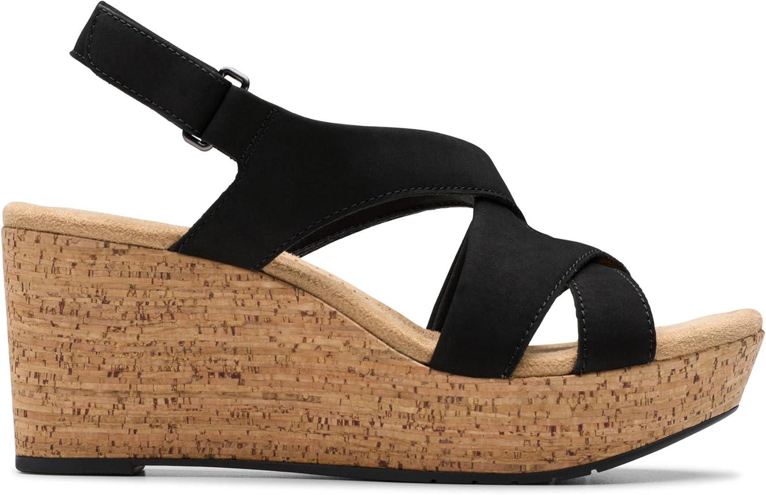 imageClarks Womens Rose StyleBlack Nubuck
