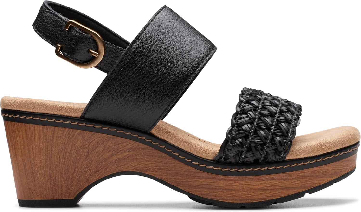 imageClarks Womens Seannah StepBlack Leather