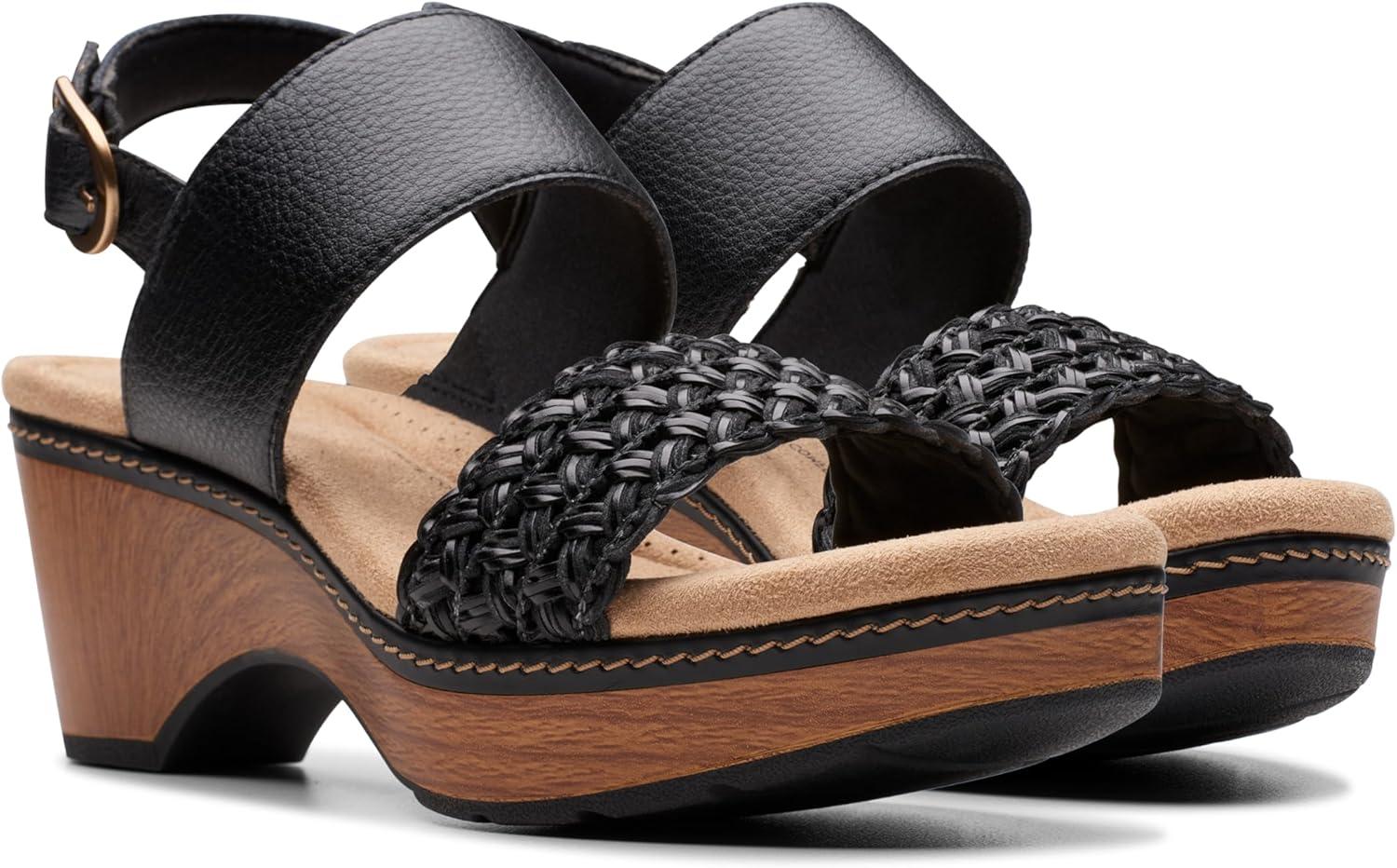 imageClarks Womens Seannah StepBlack Leather