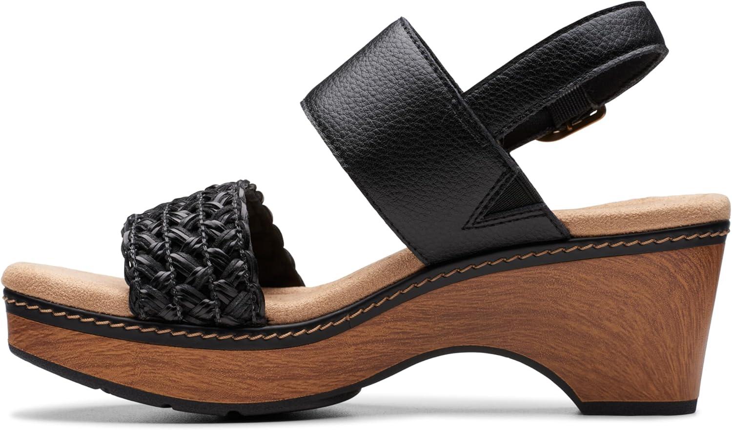 imageClarks Womens Seannah StepBlack Leather