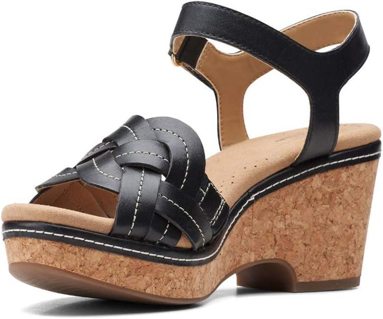 imageClarks womens Giselle CoastBlack Leather