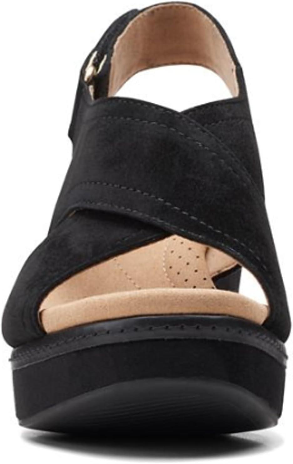 imageClarks womens Giselle CoastBlack Suede
